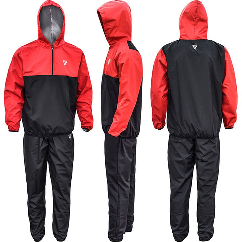 RDX X6 HOODED SAUNA SWEAT SUIT/R-5